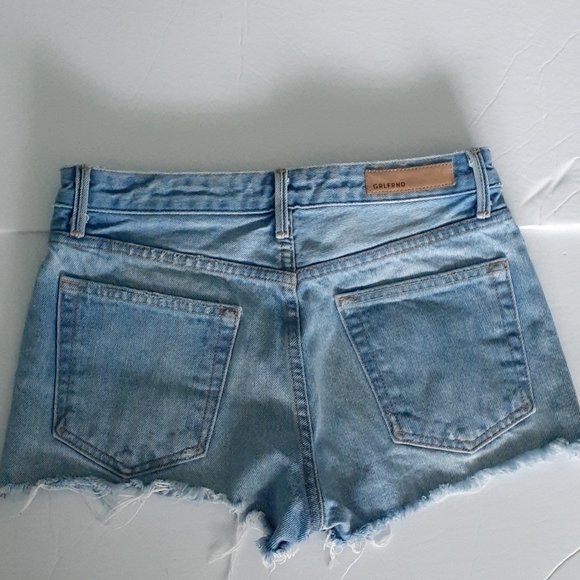 GRLFRND Girlfriend Cindy High-Rise Denim Shorts Size 25 - Picture 5 of 15